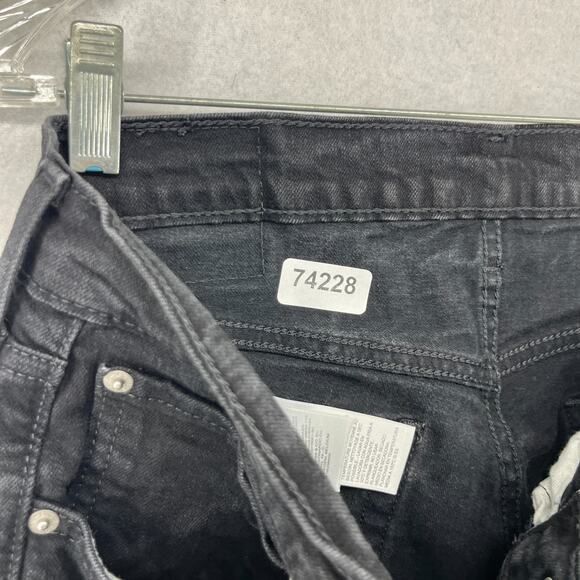 LEVIS 559 Jeans Mens 34x32 Relaxed Straight Denim 5 Pocket Stretch Cotton Black - Picture 16 of 16